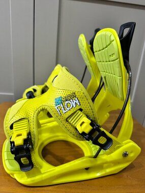 Morrow Flow rear-entry snowboard bindings